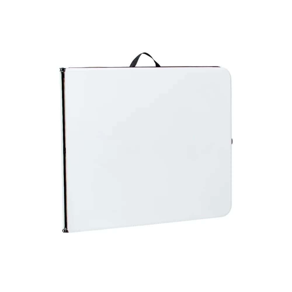 Bright white optical display case for showcasing eye lenses and glasses at Monalisa Medical Store. Ideal for optometry clinics and eyewear shops.