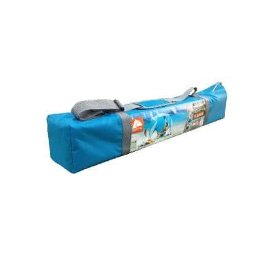 Durable blue sports equipment bag for storing and transporting athletic gear, ideal for gym, sports, or outdoor activities. Features adjustable straps, secure zippers, and waterproof material.