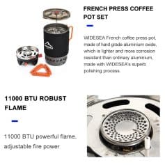 High-quality stainless steel coffee press for brewing. Made of durable, corrosion-resistant aluminum, ideal for home or café use. Easy to clean and perfect for coffee lovers.