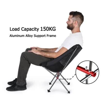 Comfortable foldable medical chair with aluminum alloy support frame, ideal for healthcare professionals and patients for home or clinic use. Durable, lightweight, and easy to store.