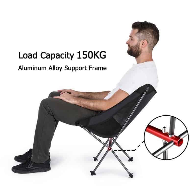 Comfortable foldable medical chair with aluminum alloy support frame, ideal for healthcare professionals and patients for home or clinic use. Durable, lightweight, and easy to store.