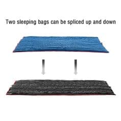 Comfortable, portable sleeping bag ideal for travel, camping, and outdoor activities.