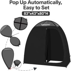 Emergency medical pop-up tent for portable field clinics and first aid stations, quick setup, lightweight, durable, suitable for outdoor and medical applications, compact carry bag included.
