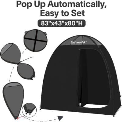 Emergency medical pop-up tent for portable field clinics and first aid stations, quick setup, lightweight, durable, suitable for outdoor and medical applications, compact carry bag included.