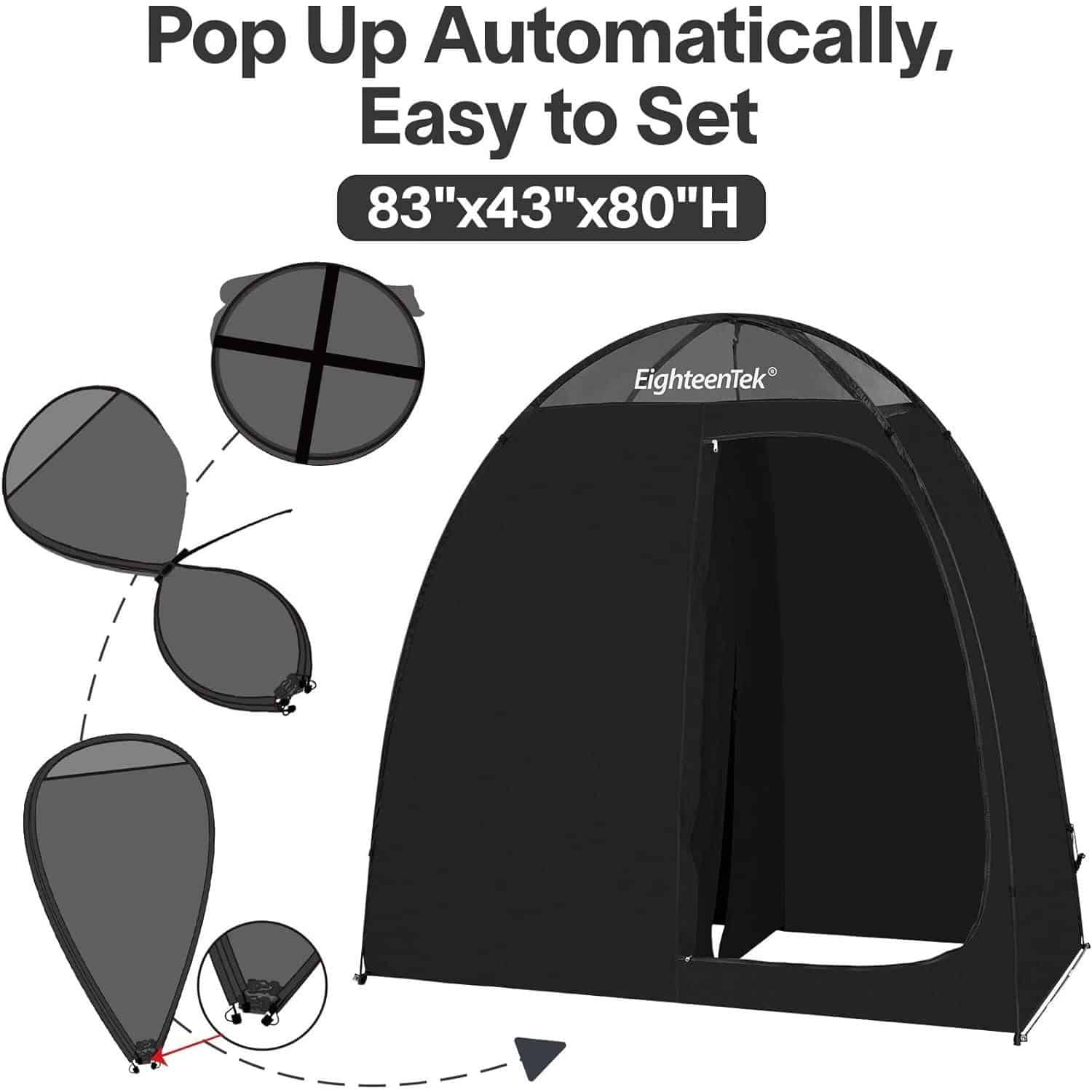 Emergency medical pop-up tent for portable field clinics and first aid stations, quick setup, lightweight, durable, suitable for outdoor and medical applications, compact carry bag included.