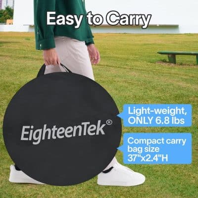 Lightweight, durable opt travel bag, only 6.8 lbs, designed for convenience with compact size 37