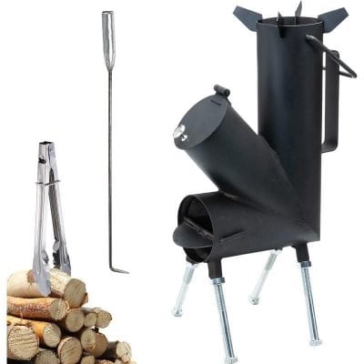 Modern wood splitting machine for efficient firewood preparation at Monalisa Store. Durable, easy-to-use equipment ideal for outdoor and camping needs.