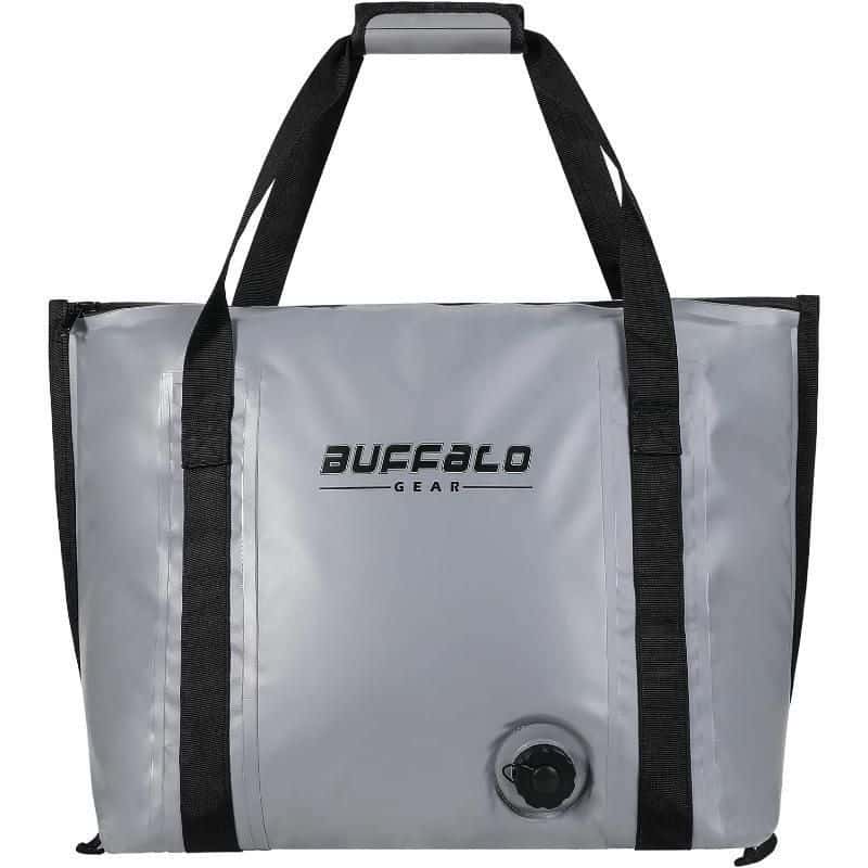 Durable gray storage bag for opticians and eyewear accessories. Perfect for travel and organization, featuring sturdy handles and waterproof material. Ideal for optical shops, optometrists, and eyewear professionals.