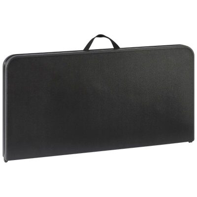 Optical storage case for glasses with secure handle, perfect for organizing and protecting eyewear. Durable black design, ideal for opticians and eyewear enthusiasts.