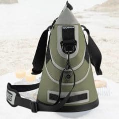 Durable waterproof speaker bag ideal for outdoor activities, camping, hiking, and beach trips. Protects your portable speaker from water and dust while offering easy access and transport.