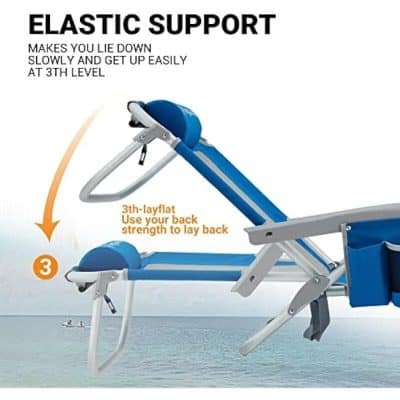 Luxurious, adjustable sunbed for optimal tanning and skin care.