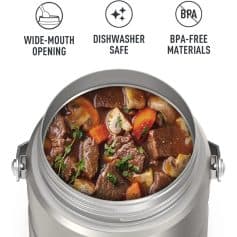 High-quality stainless steel food warmer for keeping soups, stews, and meals hot. Designed with safety, durability, and easy cleaning in mind, ideal for home and commercial use.