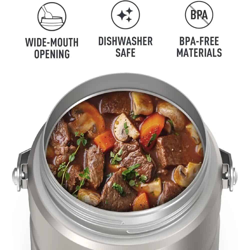 High-quality stainless steel food warmer for keeping soups, stews, and meals hot. Designed with safety, durability, and easy cleaning in mind, ideal for home and commercial use.