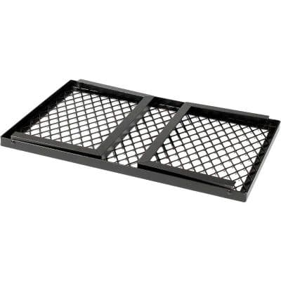 Optical storage drawer for eyewear organization and display. Suitable for optometry clinics and eyewear shops to keep glasses tidy and accessible. Durable metal design with grid surface.