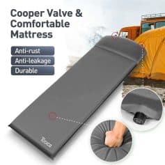 Comfortable, anti-rust, anti-leakage durable mattress for outdoor camping and travel. Perfect for tents, camping trips, or RVs with leak-proof, long-lasting quality.