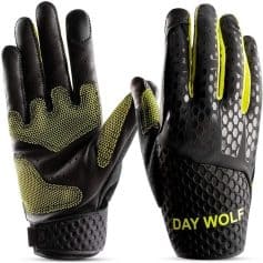 High-performance sports gloves with grip and protection.