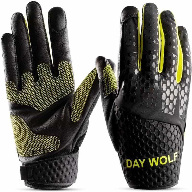 High-performance sports gloves with grip and protection.