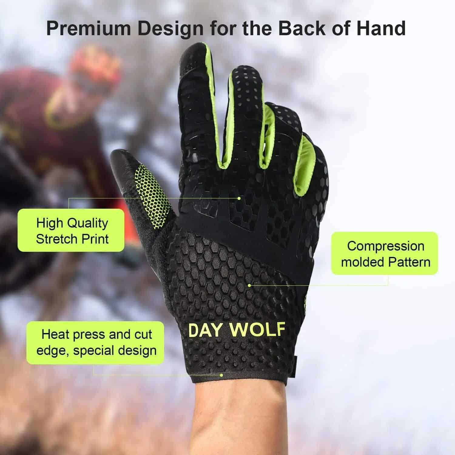 Durable sports gloves with advanced grip and breathable design, ideal for outdoor activities and protection. Perfect for fans seeking premium equipment for better performance.