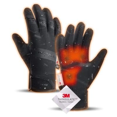 High-quality thermal gloves with 3M Thinsulate insulation to keep hands warm in cold environments, ideal for outdoor activities or winter work.