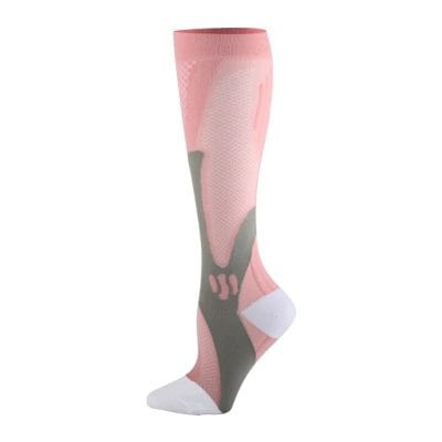 High-performance athletic sock with ankle support, moisture-wicking fabric, and ergonomic design for comfort during sports and outdoor activities.