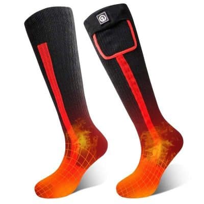 Advanced heat therapy compression socks for foot and leg pain relief. Designed for improved circulation, warmth, and comfort, perfect for athletes and those with circulation issues.