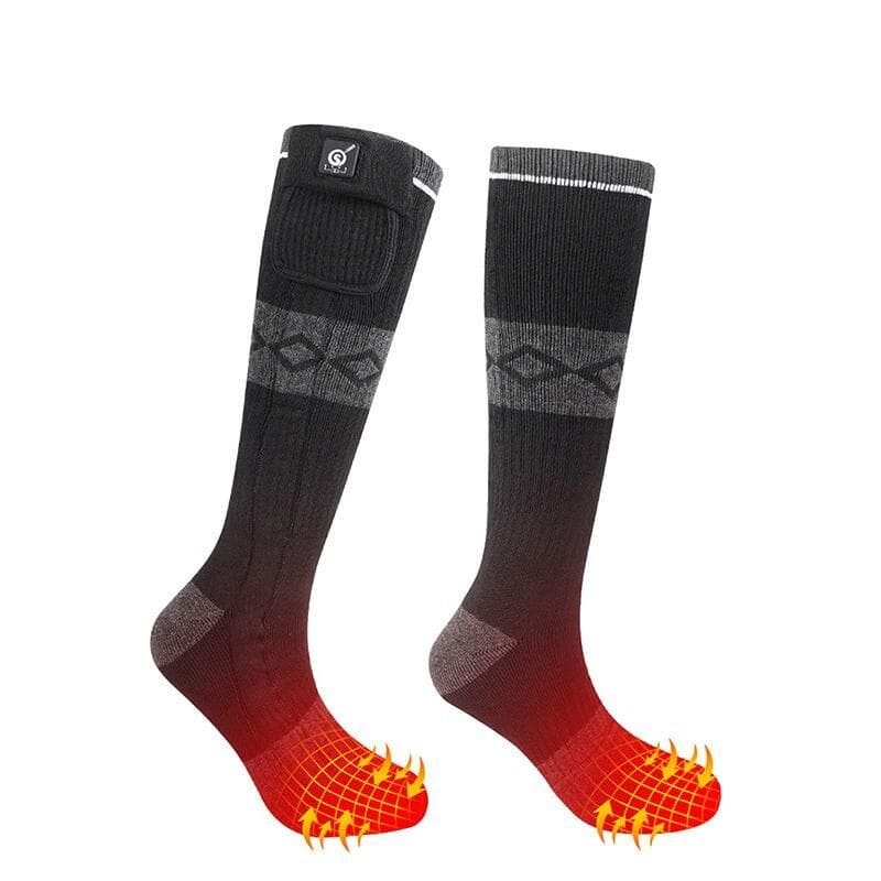 High-performance thermal ski socks for cold weather skiing and snowboarding. Designed for comfort, warmth, and moisture-wicking to enhance your winter sports experience.