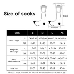 Comfortable and accurate sock sizing chart for all foot sizes and sock types | Monalisa Medical's sock size guide helps you find the perfect fit for health and comfort.