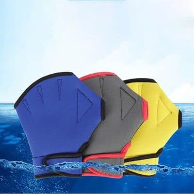 Colorful UV protection gloves with water resistance designed for outdoor activities and sports.