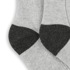 Comfortable men's socks with reinforced heels and toes, perfect for daily wear and active lifestyles.