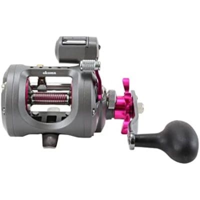 High-quality fishing reel with durable construction and smooth operation, perfect for anglers seeking reliability and performance in freshwater or saltwater fishing adventures.