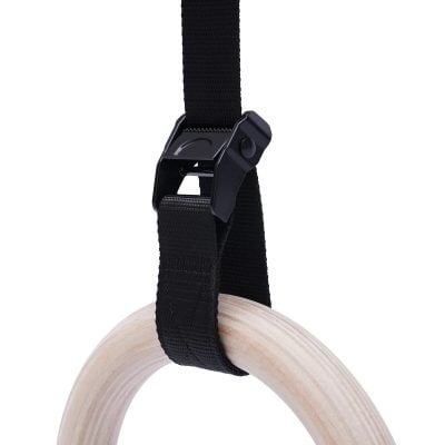 Enhance your grip strength with this durable training device featuring a secure metal buckle and adjustable strap, perfect for fitness enthusiasts and physical therapy patients.