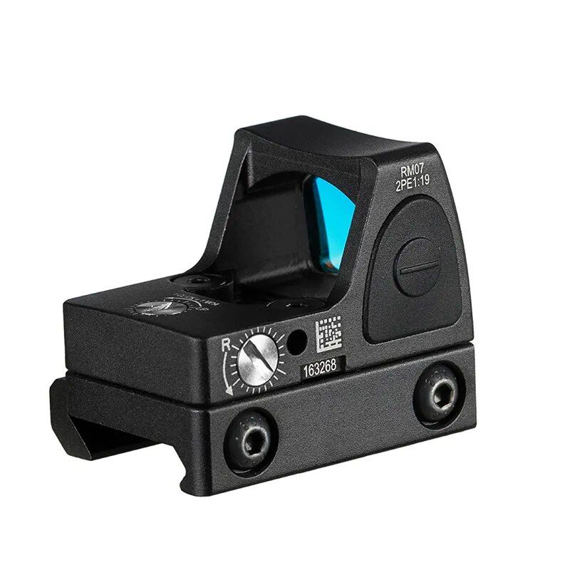 High precision red dot sight for optimal target acquisition and shooting accuracy. Durable design ideal for shooting sports, hunting, and tactical use. Enhance your aiming experience today.