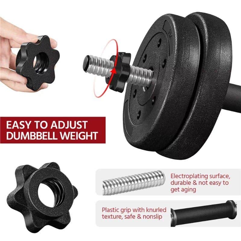 High-quality dumbbell weight adjustment knob for fitness equipment.