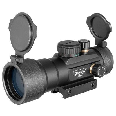 High-quality Diana 3X44 rifle scope for accurate targeting and shooting precision. Suitable for hunting, shooting sports, and firearms enthusiasts. Offers clear optics and durable design.