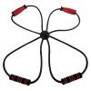 Comfortable adjustable resistance bands for fitness, yoga, and physical therapy. Lightweight, durable, and versatile workout accessory for strength training and toning at home or gym.
