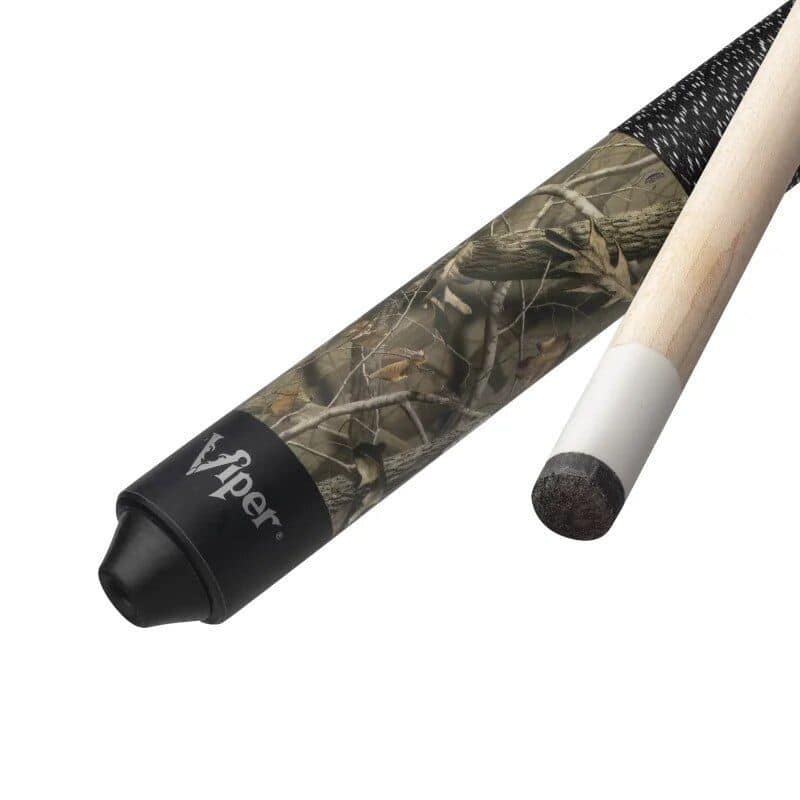 High-quality camo design pool cue for professional billiards and cue sports enthusiasts. Durable, stylish, perfect for game rooms or competitions.