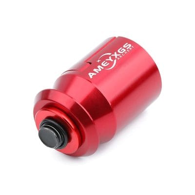 High-quality red archery draw weight scale for accurate bow and arrow adjustments, durable design, and easy-to-read measurements, ideal for archers and hunting enthusiasts.