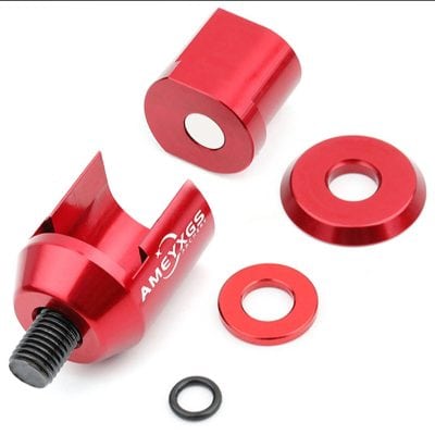 Bright red lens accessories for optical eye care, precision fitting, and vision enhancement. Compatible with various optical devices, these tools are essential for eye health and corrective eyewear.