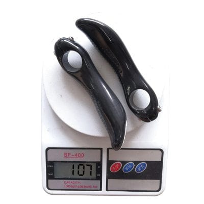 High-quality black eyeglasses nose pads for comfortable fit.