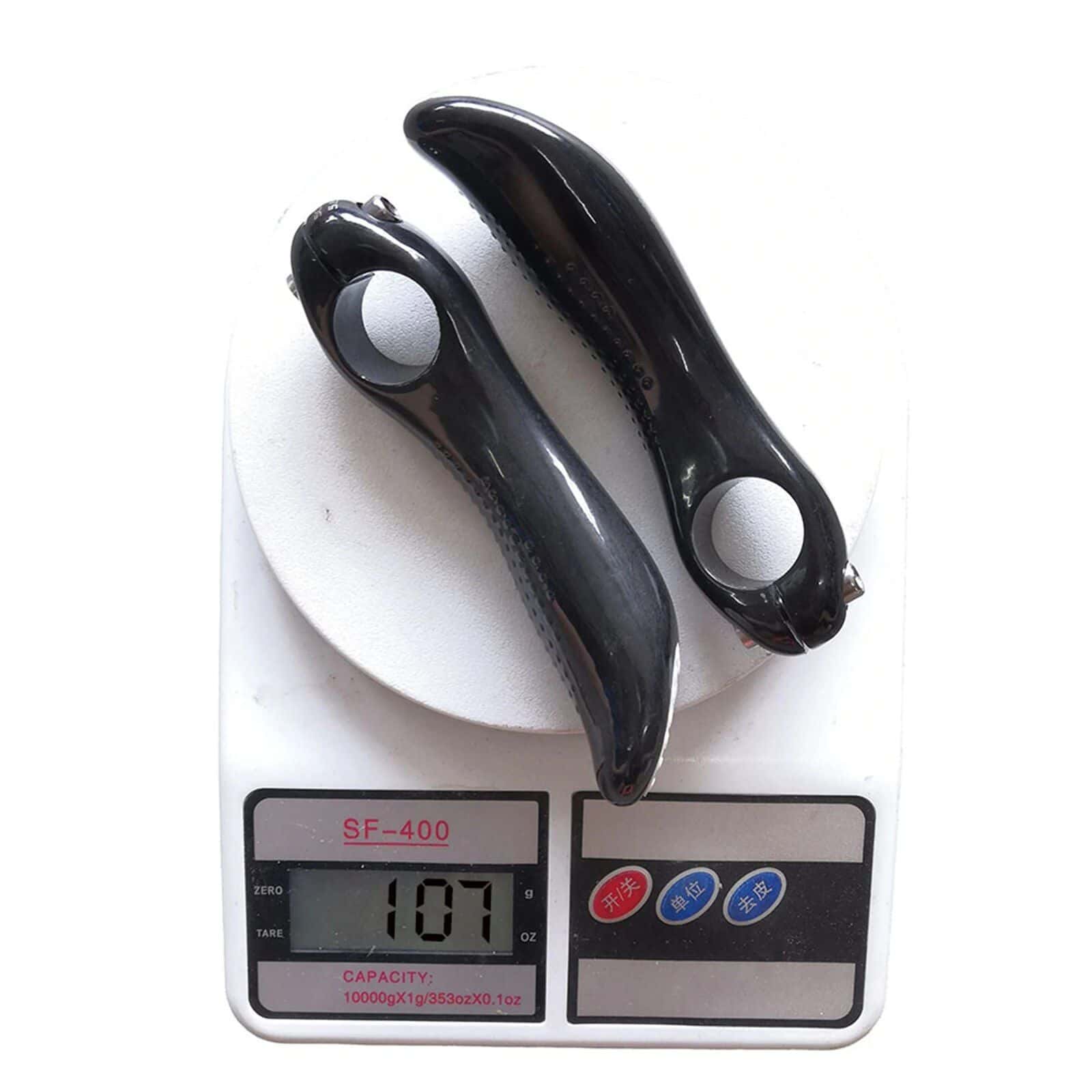 High-quality black eyeglasses nose pads for comfortable fit.