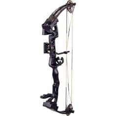 High-quality modern compound bow for hunting and sport shooting, featuring adjustable draw weight and precision craftsmanship for optimal performance.