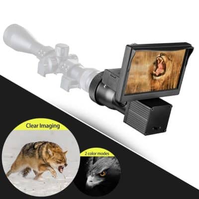 Sharp, clear images for wildlife observation and hunting.