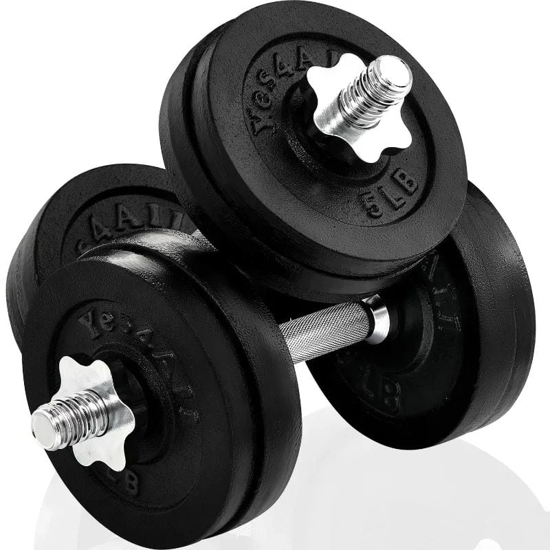 High-quality adjustable dumbbell weights for strength training and home workouts. Perfect for muscle building, weightlifting, and fitness enthusiasts. Durable, versatile, and space-saving.