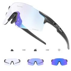 High-tech photochromic sunglasses with adaptive lenses for optimal vision and UV protection. Perfect for outdoor activities and eyewear enhancement.