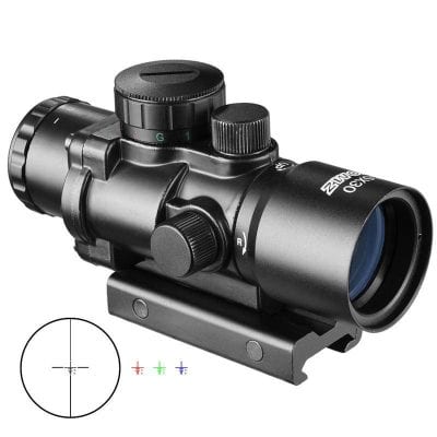 High-quality tactical riflescope with precision adjustment, ideal for hunting, shooting sports, and outdoor activities.