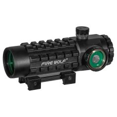 Optical rifle scope for precision aiming and long-range shooting tournaments.