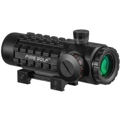 High-quality Fire Wolf sniper scope for accurate shots and long-range hunting. Durable design with adjustable zoom and illuminated reticle for optimal targeting. Perfect for tactical and hunting purposes.