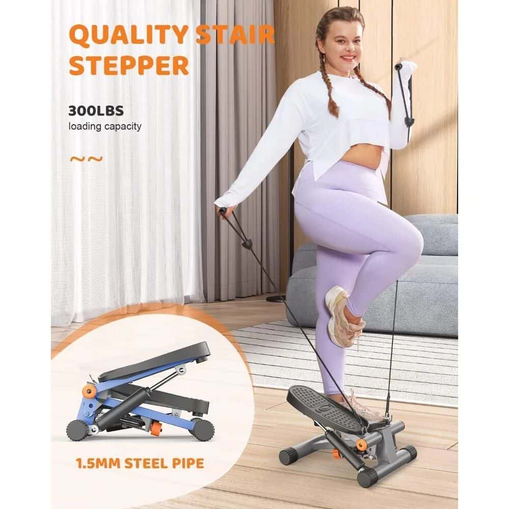 Portable exercise equipment for fitness and weight loss.