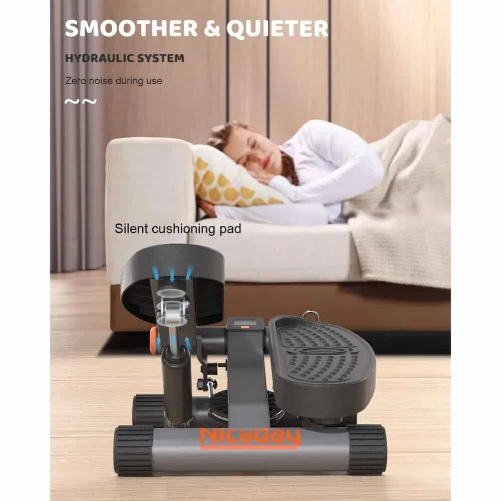 Versatile massage cushion for relaxation and muscle relief, featuring quiet operation and a silent cushioning pad for a peaceful experience. Perfect for use on beds and sofas.