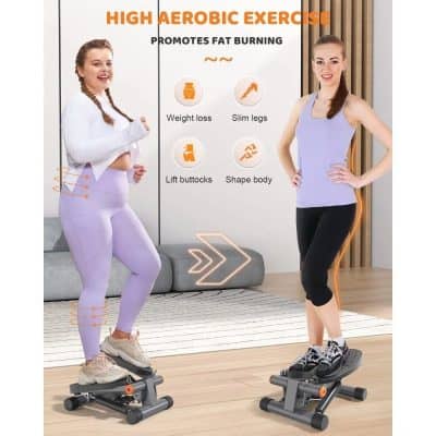 Indoor fitness exercise equipment for weight loss, slimming legs, lifting buttocks, and shaping body, ideal for home workouts and cardio training. Perfect for promoting fat burning and overall fitness.